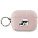 Karl Lagerfeld KLAP2PGKCPP AirPods Pro 2 (2022/2023) kate rowy/roosa Monogram Karl AND Choupette Head