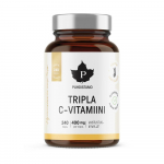 Puhdistamo Tripla C-vitamiin 400 mg, 240 kapslit (000256)