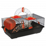 Cage - Placek Cage Libor black, accessories orange, 50.5*28*21cm