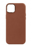 Decoded Nahast tagakate MagSafe Brown, Apple iPhone 15 Plus jaoks