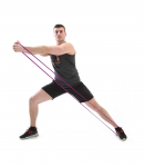 Exercise band "SVELTUS" Power, light, 7-15 kg, 1.3 cm