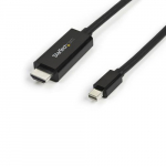 StarTech.com 10ft (3m) Mini DisplayPort HDMI kabel - 4K 30Hz video - mDP HDMI adapter kabel - Mini DP vi Thunderbolt 1/2 Mac/PC HDMI monitoor/ekraani - mDP HDMI muundja kord