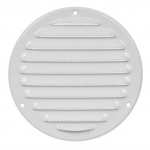 EUROPLAST GRILLE METAL D125, WHITE