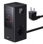 Baseus PowerCombo Tower Universal Black AC Fast charging Indoor