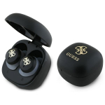 GUESS Bluetooth krvaklapid GUTWSJ144ESK TWS + laadimisjaam must/must Irisev 4G trkitud logo