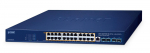 Planet 24-Port 10/100/1000T 802.3bt PoE + 4-Port 10G SFP+ Managed