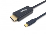 Equip USB-C HDMI kaabel, M/M, 2,0 m, 4K/30Hz