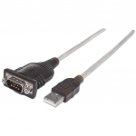 Manhattan USB to Serial/RS232 Conveter USB/RS-232, M/M,