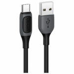 Usams US-SJ596 USB-C 3A 1m Black