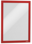 Durable Duraframe - iseliimuv A4 infokarne, 2 tk, punane raam (487203)