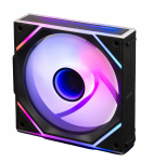 Blackstorm Luna MAG-INF ARGB PWM pratav ventilaator, must, 120 mm (LUNA-MAGINF-120MM-BL-1PACK-REV)