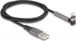 Delock 85404 USB-A/Lightning 1,5 m Must