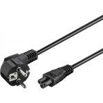 Goobay Power supply cord (CEE/7/7 to mickey), angled 68004