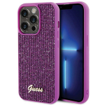 GUESS GUHCP15LPMSDGSF iPhone 15 Pro 6.1" fuksja/fuusia vrvi kva mbris Metal Script