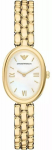 Emporio Armani Synfonia naiste kell, 22 mm, kuldseeline roostevajutust, madalperlividel