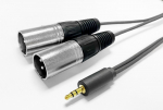 VivoLink 3,5 mm kaabel 2 x XLR pistikuga isase otsaga, 15 m