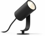 PHILIPS Lily HUE Outdoor valge atmosfr ja vrv, lisavalgusti aia 24 V nutika proektorite komplekti, antratsiit, vlistingimustes kasutamiseks, 8W (915005629801)