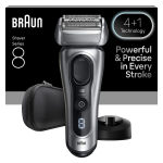 BRAUN Seeria 8, 8617S Wet AND Dry SensoAdapt habemeajaja (8700216554404)