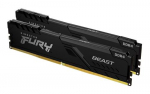Kingston Technology FURY Beast 64 GB 3600MT/s DDR4 CL18 DIMM (2 tk komplekt) Must