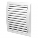 EUROPLAST GRILLE PLASTIC ADJUSTABLE 190X190,WHITE