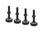 LANBERG Tasandusjalgade komplekt M10 kappidele AK-1602-B