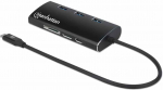 Manhattan Superspeed USB-C mitme pordi adapter hubi (M152440)