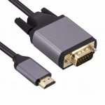 RoGer HD2VGCAB HDMI-VGA kaabel 1,8m / 1080p60Hz / Hall