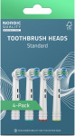 Nordic Quality -harjapead, 4 tk (EB17P-4)