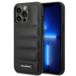 Karl Lagerfeld KLHCP14XPSQAK iPhone 14 Pro Max 6,7" kvambris must/must Puffy Pikendatud Logo