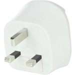 Skross 1,500230-E toitepistiku adapter D (Suurbritannia) C (Europlug) Valge