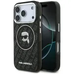 Karl Lagerfeld IML Karl Head Logo phone case with MagSafe support for iPhone 17 Pro black