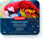 Derwent Chromaflow vrviliste pliiatsite komplekt, 72 tk (2306014)
