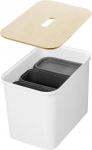 Orthex SmartStore Collect vineerkattega sorteerimiskomplekt, 76 L, valge (8006501)