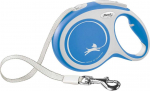 Flexi automatic leash New Comfort L tape 8 m color blue.