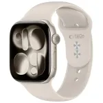 Tech-Protect SILIKONN APPLE WATCH 8 / 9 / 10 / 11 / 12 / SE / ULTRA (44 / 45 / 46 / 49 MM) STARLIGHT