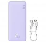 Baseus Airpow PPAP20K Liitiumpolmeer (LiPo) 20000 mAh Violetne