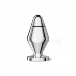 Mystim John L Butt plug Silver Metal 1 tkki