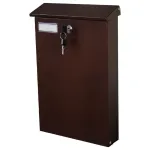 Glori ir Ko Postkast 380x250x75mm pruun