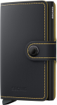 Secrid Miniwallet Matte rahakott, must/okker (MM-Must AND Okker)