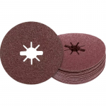 Bosch Accessories BOSCH Expert R781 Prisma Ceramic X-LOCK Fiber Disc, 125mm, 22,23 mm, G60