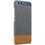 Huawei Case Plecki to P10 Felt and leather Light gray