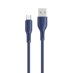 USAMS Kaabel U68 microUSB 2A Fast Charge 1m niebieski/sinine SJ502USB03 (US-SJ502)
