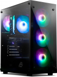 Blackstorm Artemis 205B ATX korpus akendega, must