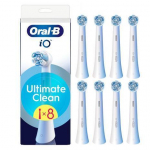 Oral-B iO Ultimate Clean harjad 8tk, valge (778435)