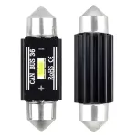 Amio LED CANBUS 1860 1SMD UltraBright Festoon C5W C10W C3W 36mm Valge 12V/24V