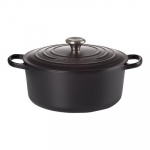 LE CREUSET Signature Roaster mmargune 24 cm must Schwarz (21177240000430)