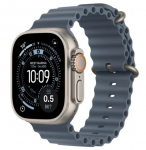 APPLE Watch Ultra 3 GPS + Mobiilside 49mm Loomulik Titaanist Korpus Sinise Ankriga Ookeani Rihm