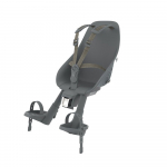 Children's chair URBAN IKI Bincho Black/Bincho Black, with frame attachment in front