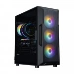 ZALMAN Arvutikorpuse I3 NEO V2 kesktorn RGB ventilaator x4 must