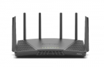 SYNOLOGY RT6600ax Ruuter WiFi6 1xWAN 3xGbE 1x2,5Gb traadita ruuter Kolmribaline (2,4 GHz / 5 GHz / 5 GHz) Must